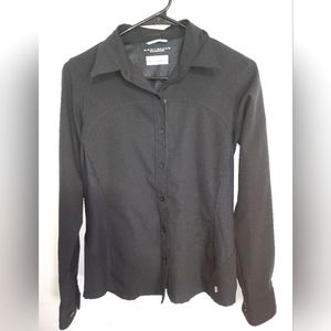 Black Columbia Button Down Women's XS